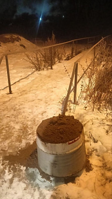 В частном секторе в Иванове установили еще несколько бочек с песком